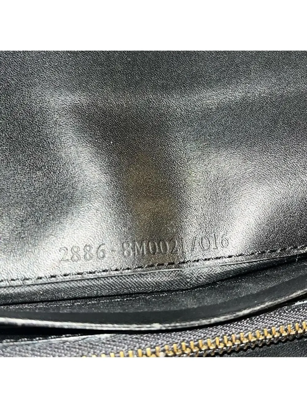 FENDI Zucchino Monogram Canvas Long Bi-Fold Wallet, Black, Vintage - Picture 12 of 14
